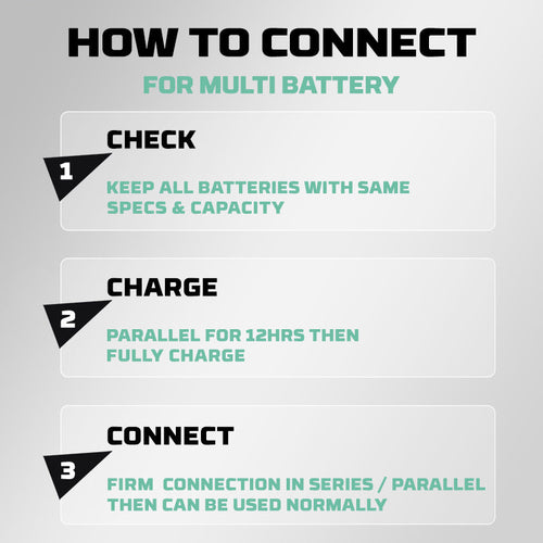 Powerwin BT100 LiFePO4 Deep Cycle 1280Wh with BMS 4000+ Cycles for