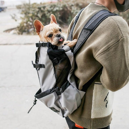 Double Shoulder Portable Pet Dog Carrier Backpack - Travel In Style